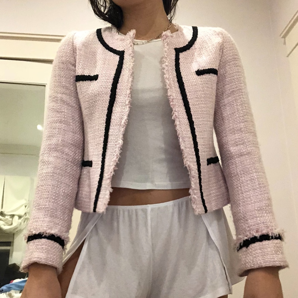 Tweed pink Jacket